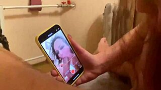 Wife wearing stockings having her face and mouth fucked by her lover