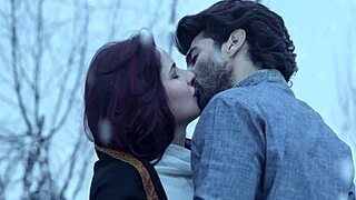 Young indian girls in love making kissing scenes