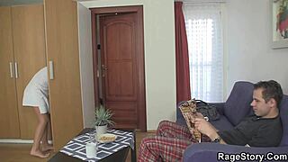 Punished for deepthroating in harcore video – czech girlfriend