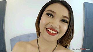 Older man creampies Thai teen