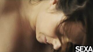 F regular and passionate, consecutive kissing results in a great and long orgasm and big natural tits to shake