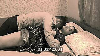 Cute fucked on ass desi MILF caught on cam