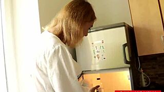 Russian mom fulfils her client’s fantasies with hot-doggy-style banging and facial