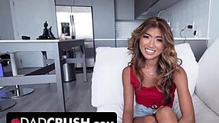 His step dad get his big cock sucked by his daughter in law