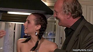 Czech husband likes his wife being fucked