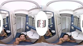 Sex with a pregant babe in virtual reality in high definition