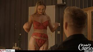 Big boobs and dirty talk make for a steamy anal session