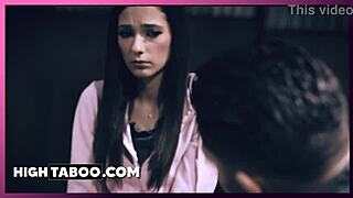 Forced college chicks f**k naughty in a threesome gay scene