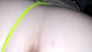 Big ass dog style big creampie