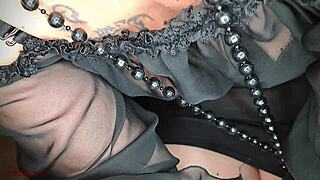 Hardcore sex video of a mature Indian mom enjoying hardcore sex with her hot stepson in real homemade video
