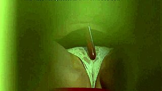Mature lesbian's pussy explored with sex toys by horny girlfriend