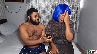 Tall ebony stunner has her pretty asshole fucked by best buddy