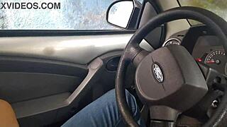 Blowjob and deep throat with a pretty Latin video
