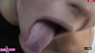 Sexy German mistress enjoys deepthroat and facial while being in high heals
