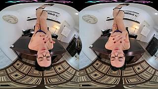 Alex Coal big tits and heels in virtual reality