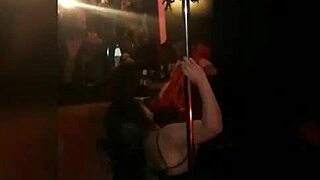 Ingrid nynfa performs a strip tease with teasing moves and clothes ripped