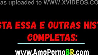 Amopornobr offers a hot anal scene with a horny Brazilian female flaver