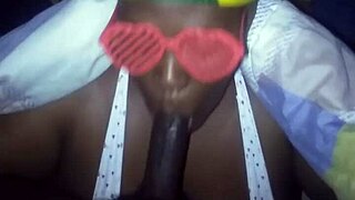 Phoned in blowjob and huge facial for BBW head