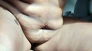 Sleek wet vagina friction and cumshot