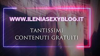 Italian woman gives jerk off instructions in sexy ASMR dialog.