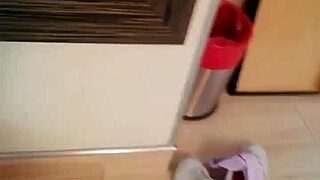 Teen 18+ babe masturbates in cowgirl position while watching porn and fingering her pussy.