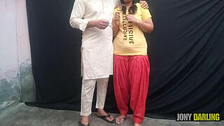 18 Year Old Cutie Screwed Hard by Stepdad First Time! Indian Action by Jony Darling