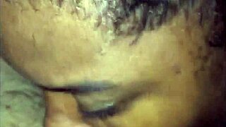 This explicit homemade sex tube features an attractive black teen enjoying hardcore fucking and swallowing splooge