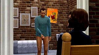 sims 4 parody of silence of the lamb chops