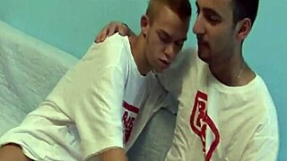 Intense Gay Bareback Blowjob