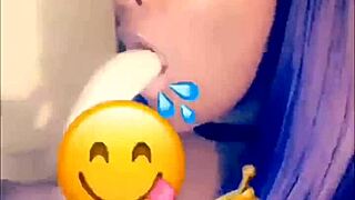 Bold banana blowjob action compilation