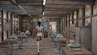 fallout 4 sexy teacher fashion vibes
