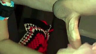 With a rough ass fuck and a blowjob session in a crazy threesome