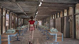 fallout 4 sexy teacher fashion vibes