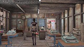 fallout 4 sexy teacher fashion vibes
