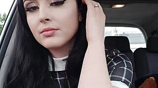Sultry fun and tomfoolery involving smoking with a smoking hot UK hottie