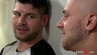 Big Cock Intrigues Gay Dude's Tight Ass Drilling.