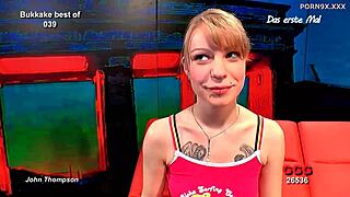 I can't get enough of this intense bukkake blowbang session