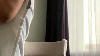 Ritafox Poses Seductively, Showing Her Horny Messy Pussy And Adorable Redhead Charm!