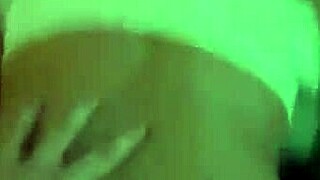 Amateur doggy style creampie