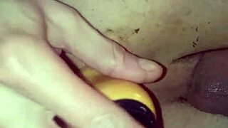 valentina trans dildo fucks my ass hard with toys in amateur anal solo