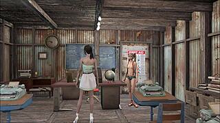 fallout 4 sexy teacher fashion vibes