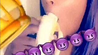 Bold banana blowjob action compilation