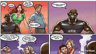 Is This Adulterous Slut's Flex Appeal Worth the Risk of Fucking Her Black Boss?