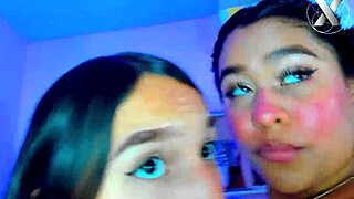 Beautiful women become sultry on cam