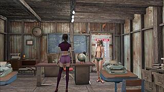 fallout 4 sexy teacher fashion vibes