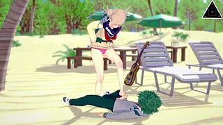 does toga himiko from my hero academia have sex uncensored?