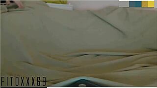 Sexualemale with blonde hair entertained self on cam