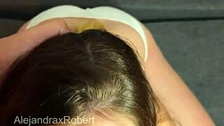 Stepdaughter has sex and swallows on his face