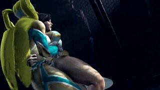 Ultimate Tournament Episode 2: Chun Li Battles Rainbow Mika in Intense Contest Action.