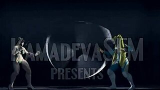 Ultimate Tournament Episode 2: Chun Li Battles Rainbow Mika in Intense Contest Action.